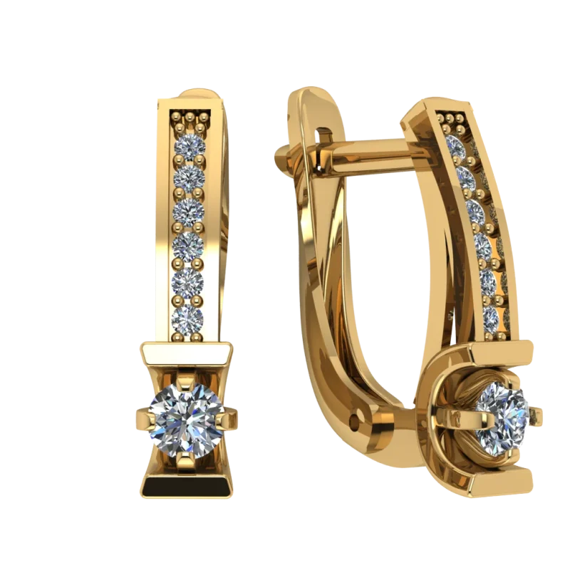Серьги DTK01