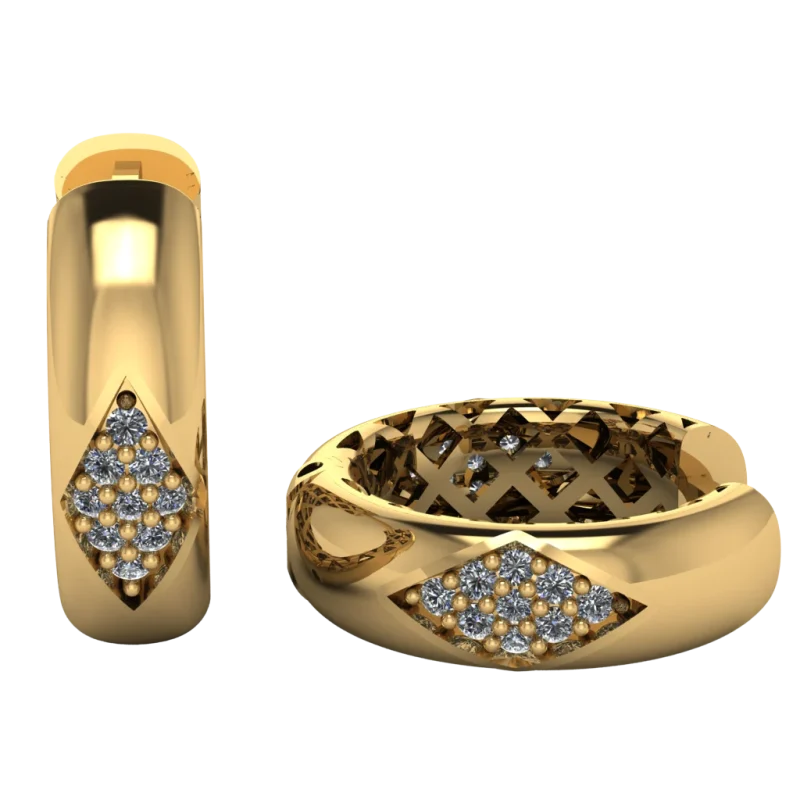 Серьги HT14