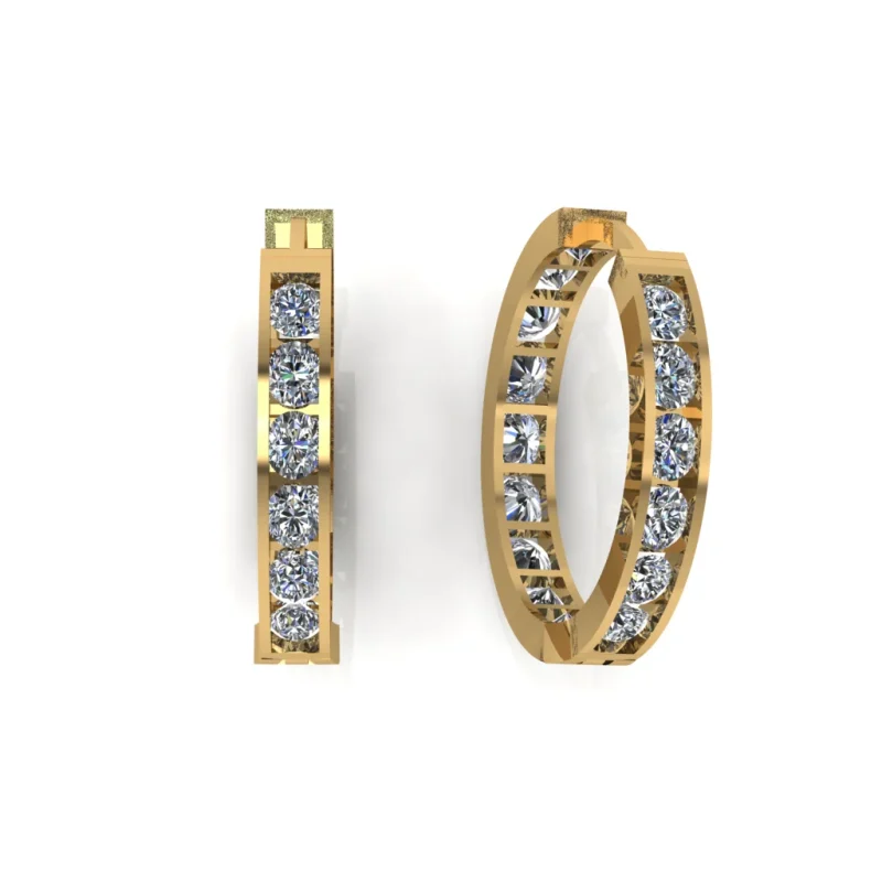 Серьги KJ020