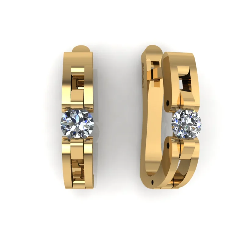 Серьги KJ040