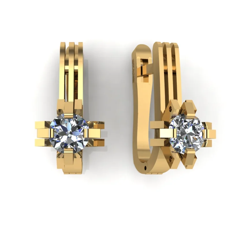 Серьги KJ042