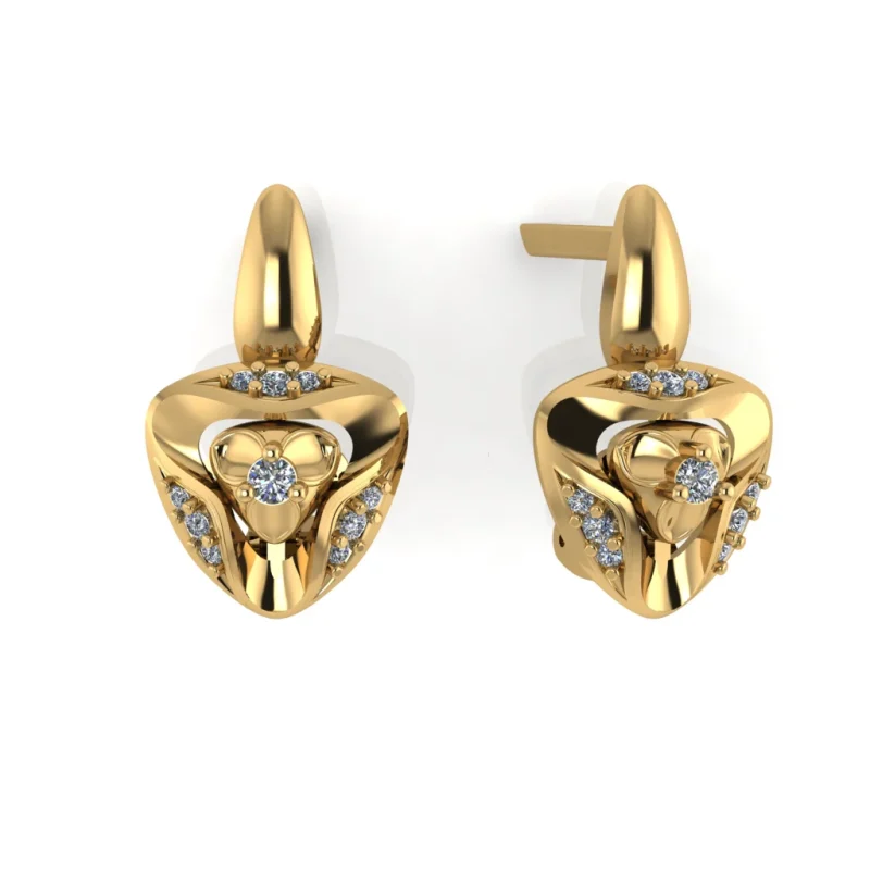 Серьги KJ050