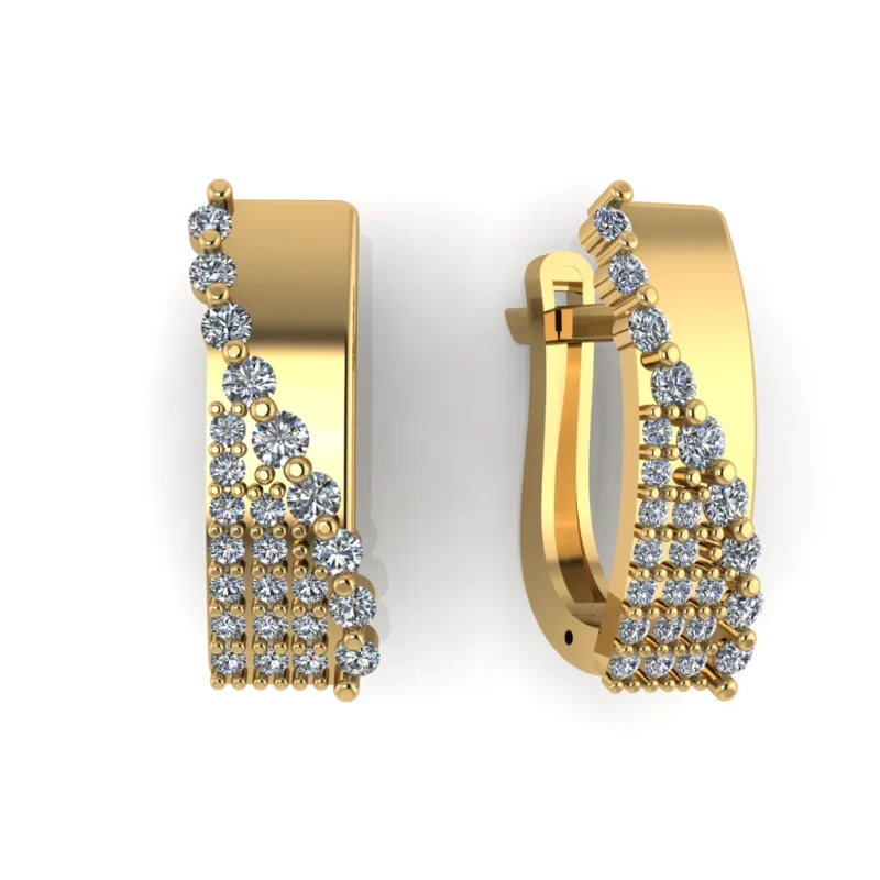 Серьги KJ067