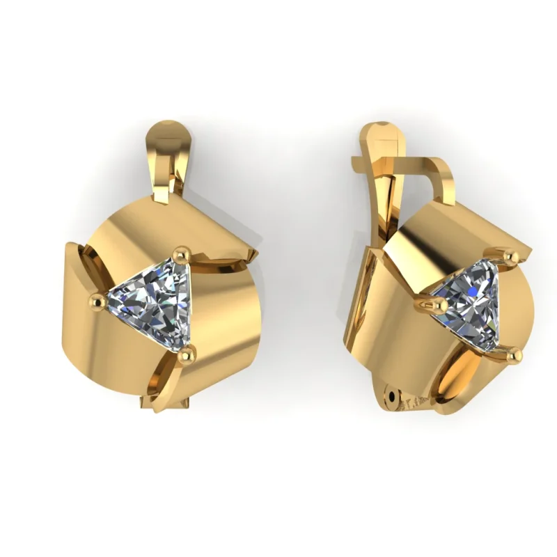 Серьги KJ071
