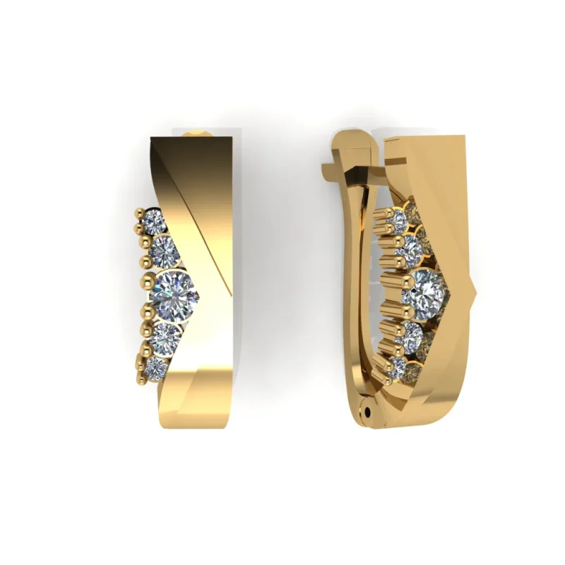 Серьги KJ077