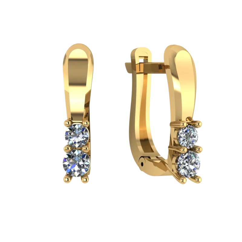 Серьги KJ080