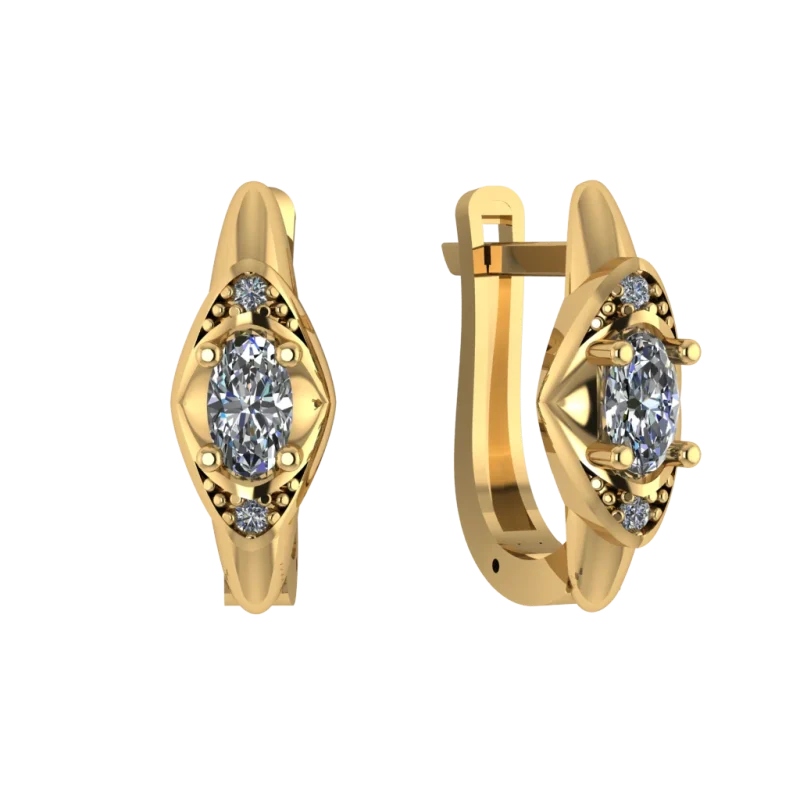 Серьги KJ083