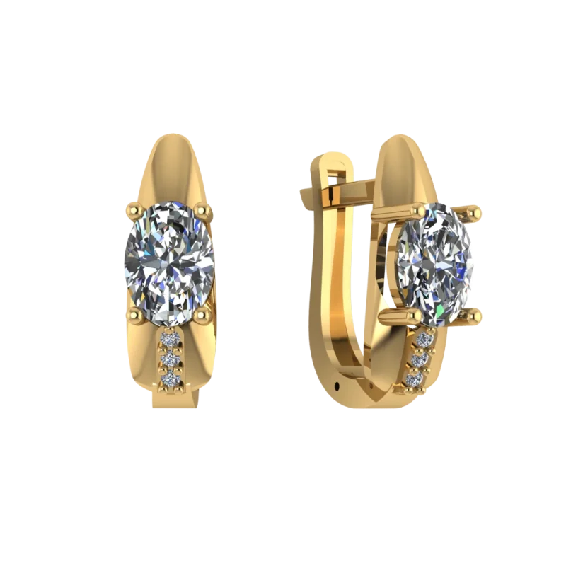 Серьги KJ086