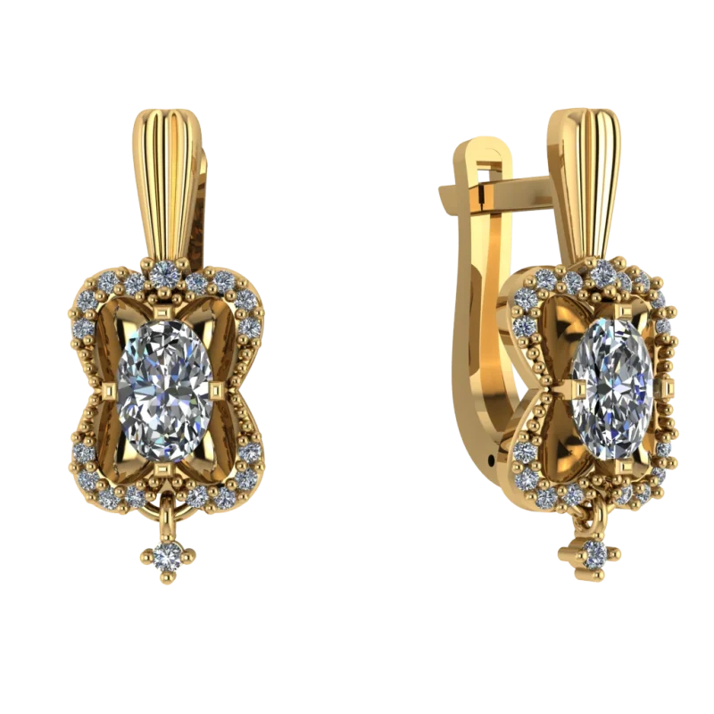Серьги KJ091
