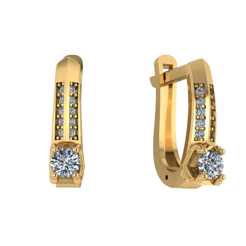 Серьги KJ092