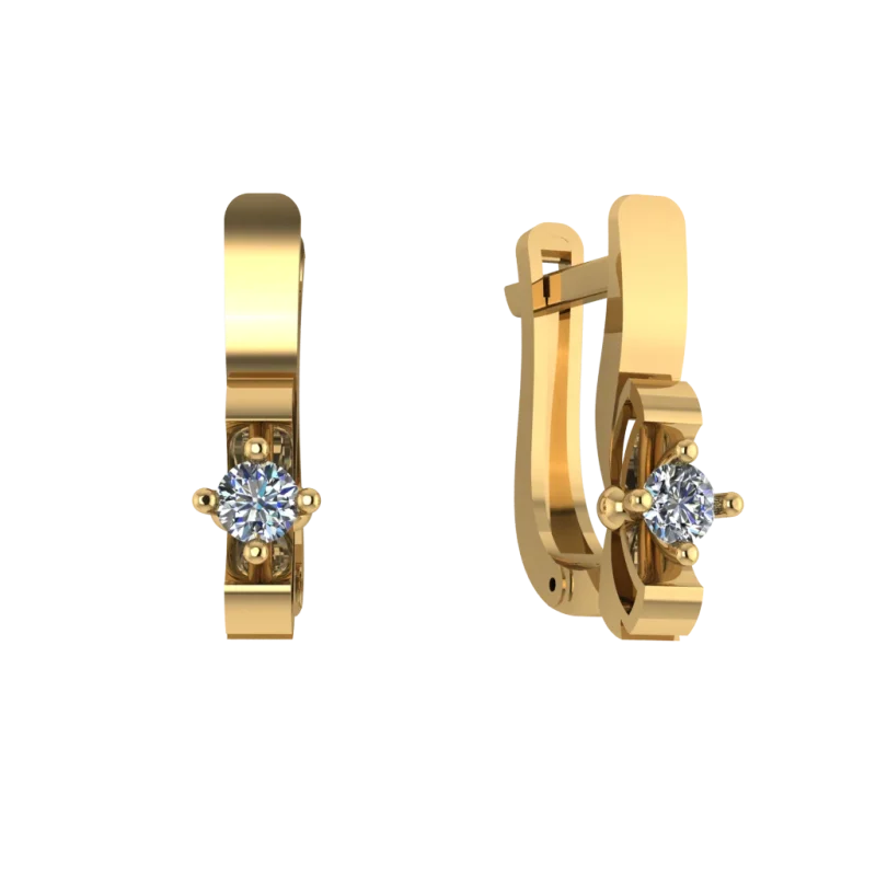 Серьги KJ093
