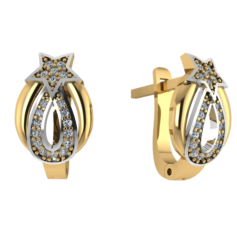 Серьги KK219