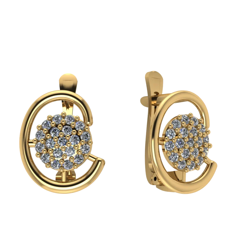 Серьги KK007