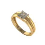 Золотая печатка MR103