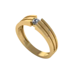 Золотая печатка MR106