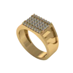 Золотая печатка MR109