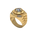 Золотая печатка MR011