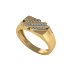 Золотая печатка MR111