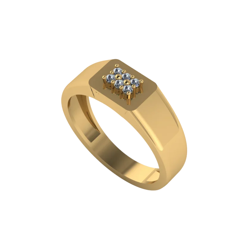 Золотая печатка MR117
