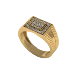 Золотая печатка MR123