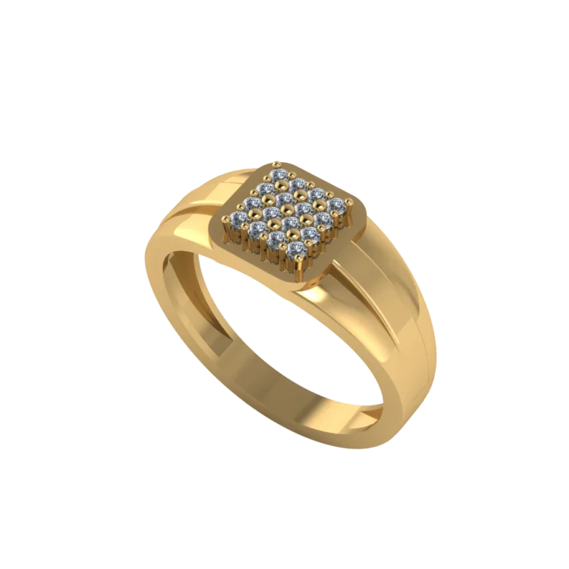 Золотая печатка MR126