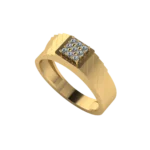 Золотая печатка MR130