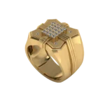 Золотая печатка MR136