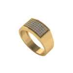 Золотая печатка MR143