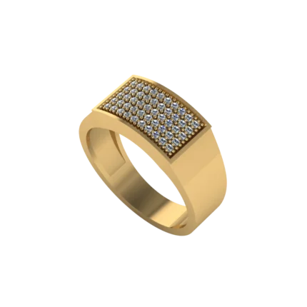 Золотая печатка MR143