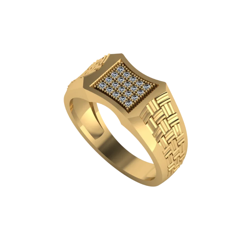 Золотая печатка MR148