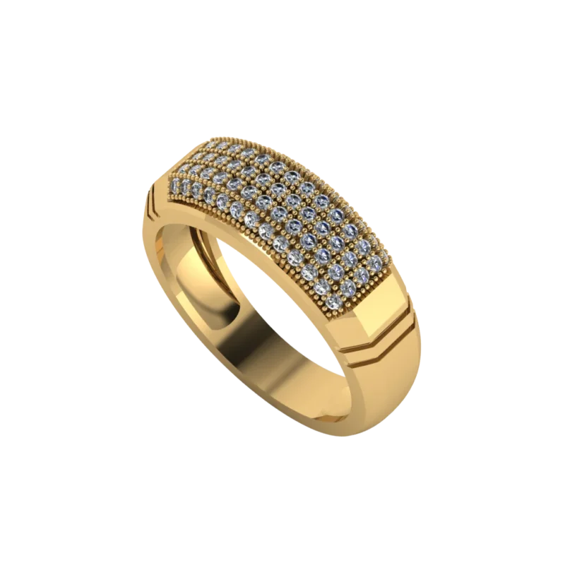 Золотая печатка MR149