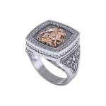 Золотая печатка MR015