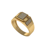 Золотая печатка MR158