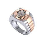 Золотая печатка MR016