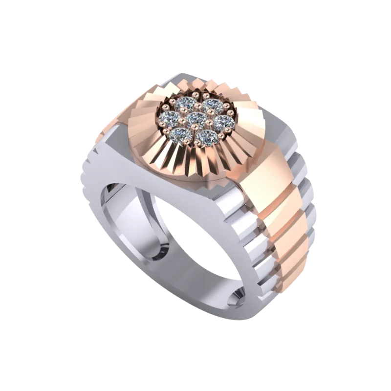 Золотая печатка MR016
