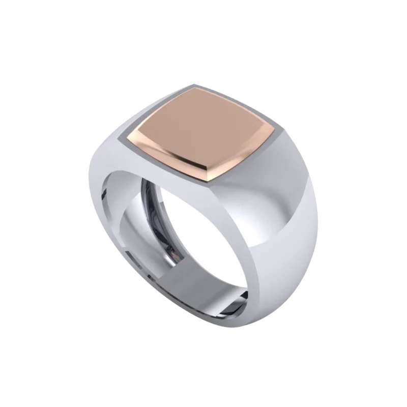 Золотая печатка MR022