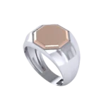 Золотая печатка MR023