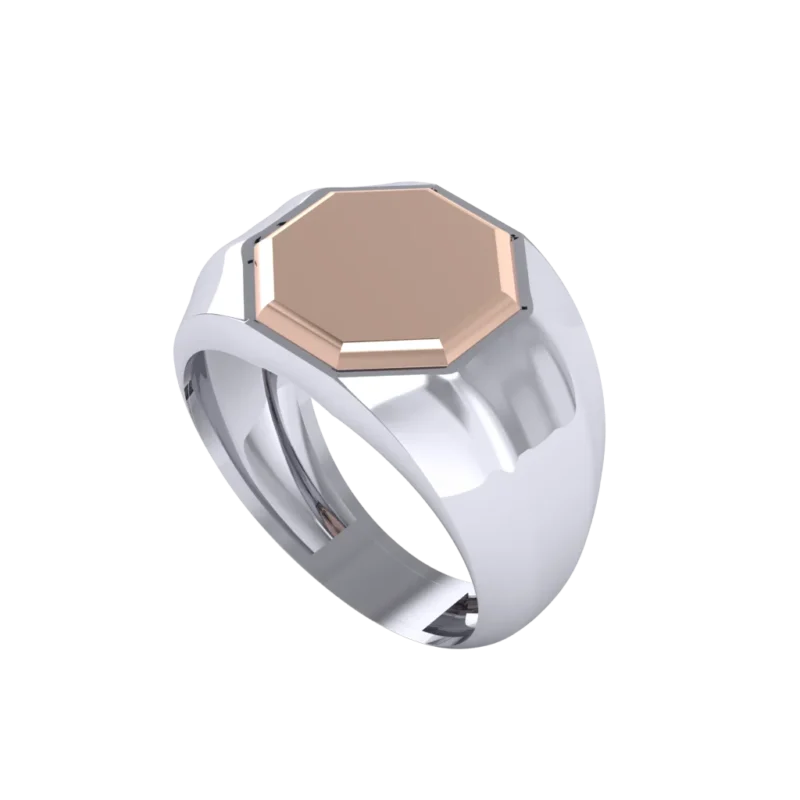 Золотая печатка MR023