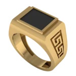 Золотая печатка MR025