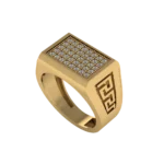 Золотая печатка MR026