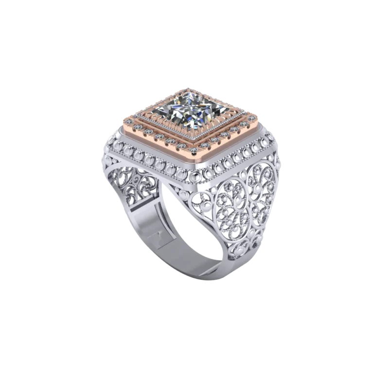 Золотая печатка MR032