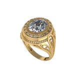 Золотая печатка MR034