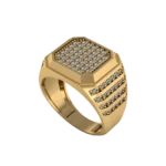 Золотая печатка MR039