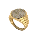 Золотая печатка MR040