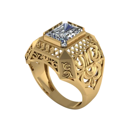 Золотая печатка MR045