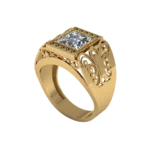 Золотая печатка MR047