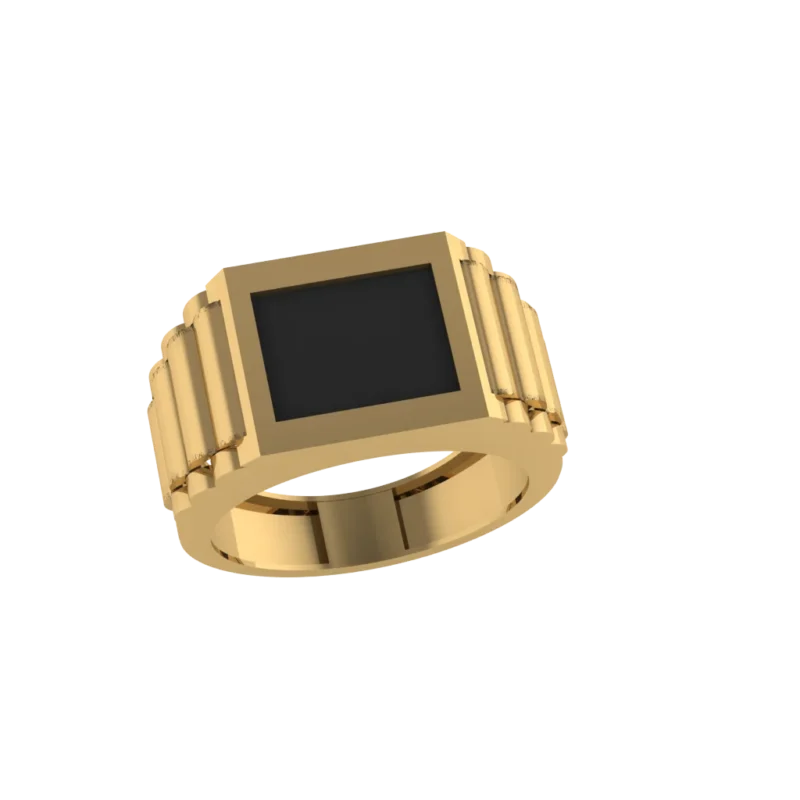 Золотая печатка MR005