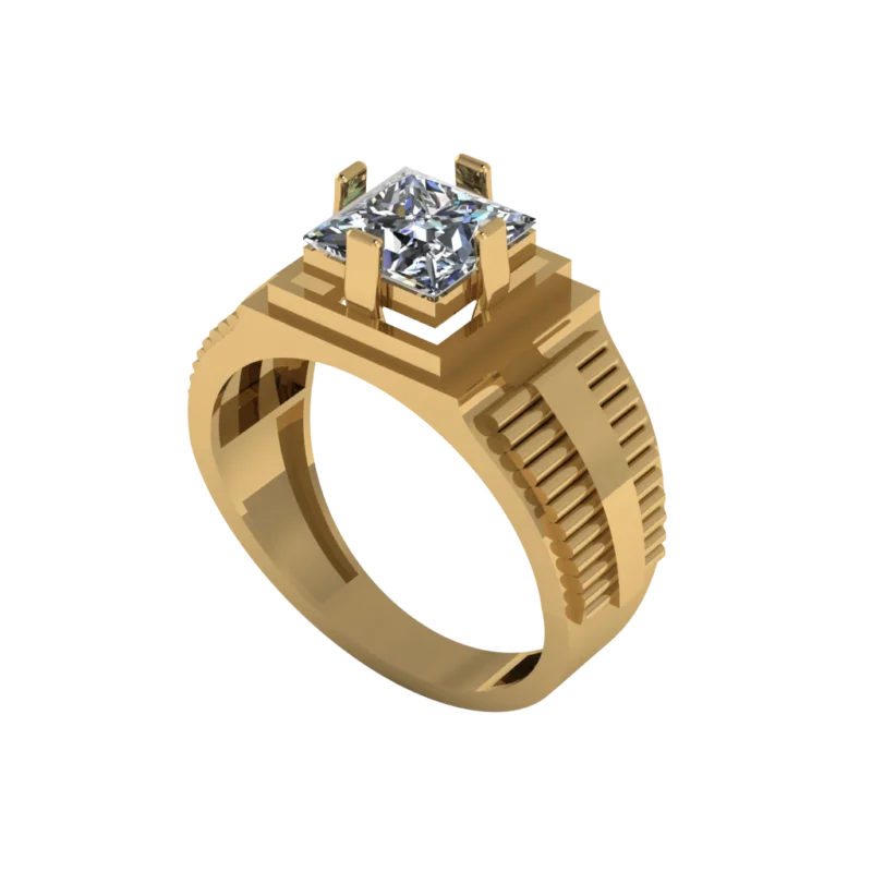 Золотая печатка MR050