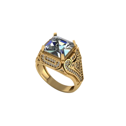 Золотая печатка MR053