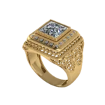 Золотая печатка MR054